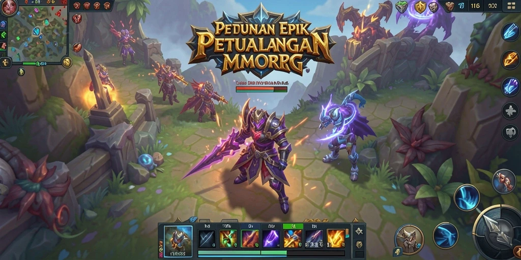 Gameplay seru dalam petualangan MMORPG 116X.
