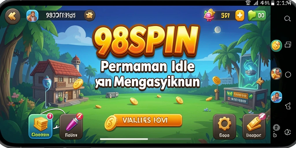 Tampilan gameplay <strong>98SPIN</strong> yang mengasyikkan dan santai.