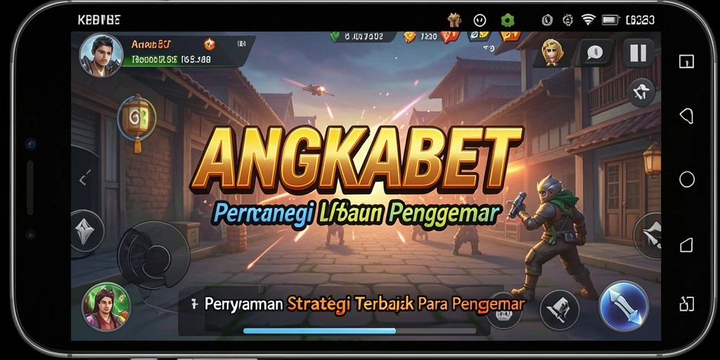 Tampilan menarik dari gameplay strategis ANGKABET.