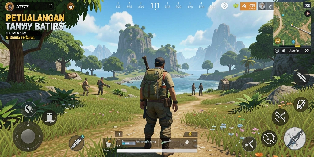 Tampilan gameplay Open World yang menakjubkan dari AT777.