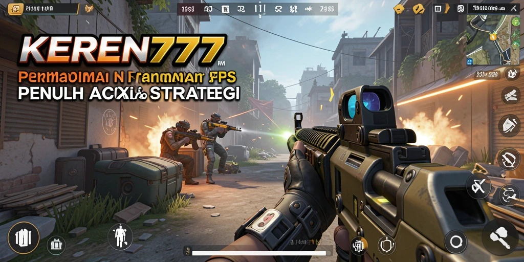 Tampilan gameplay KEREN777 yang mendebarkan dan penuh aksi.