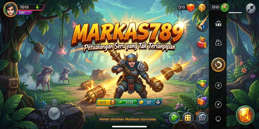 Gameplay seru dalam MARKAS789 yang mengajak kamu menjelajahi dunia petualangan.