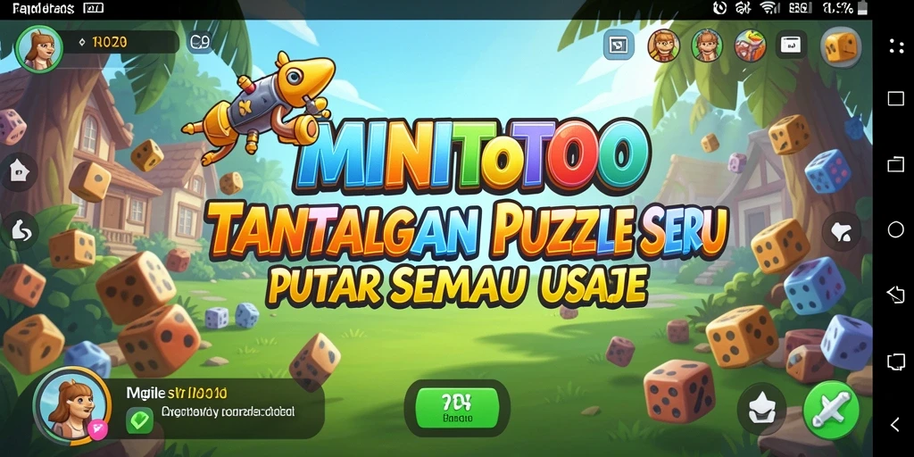 Screenshot gameplay MINITOTO dengan tantangan Puzzle yang menarik.