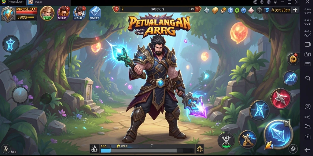 Gameplay seru dan mendebarkan dalam PROSLOT ARPG.